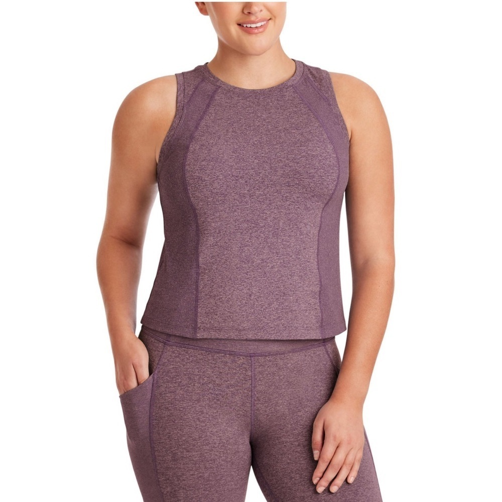 NWT Member's Mark Women's Soft Rib Cropped Tank